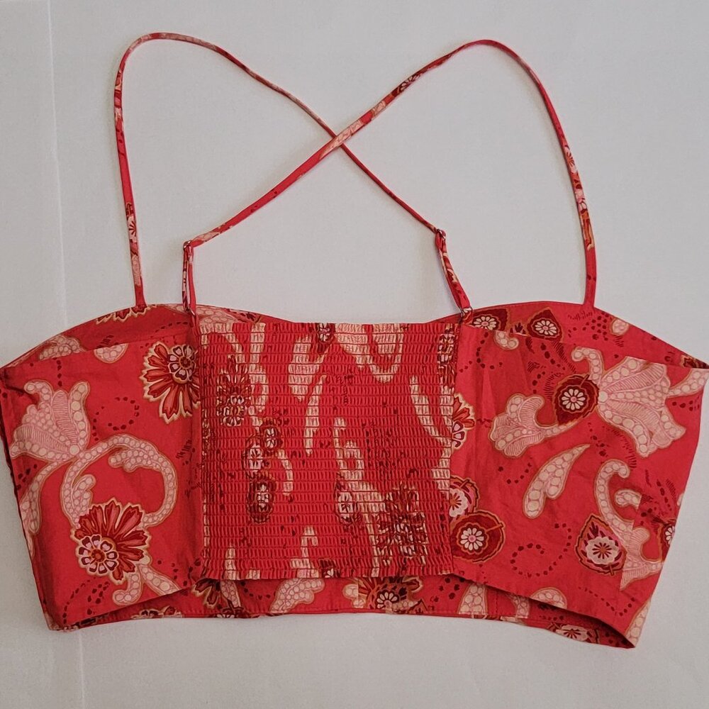 A.L.C. 2 pc set - Francis Cotton Drawstring Skirt and Arit Top in Calla Multi - Picture 11 of 16